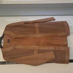 Womens J Envie 3/4 length front mesh jacket